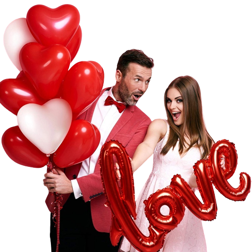 Сердце из шаров